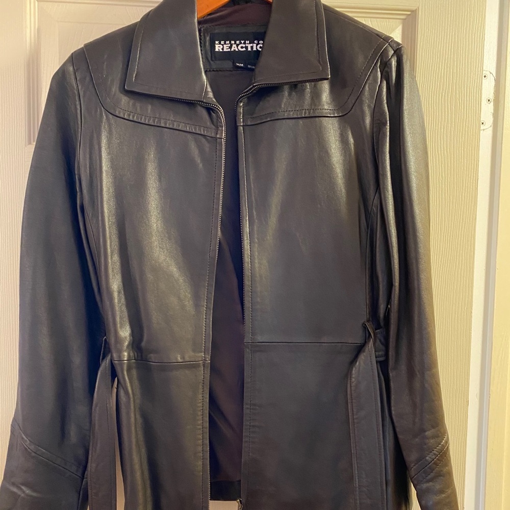 Women leather jacket